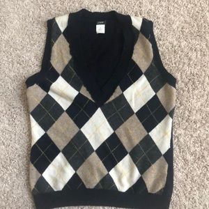 J crew wool sweater vest
